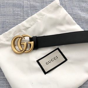 Brand new Gucci Black Double G Belt